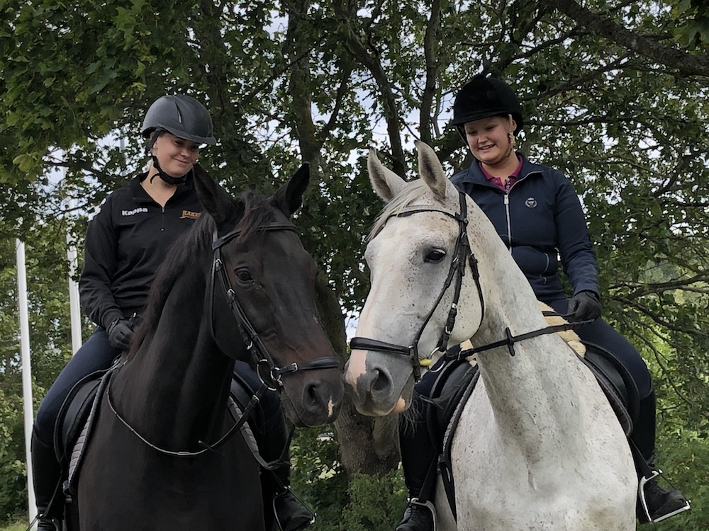 Hästarna och ryttarna på Skånsta Ryttare inväntar hösten