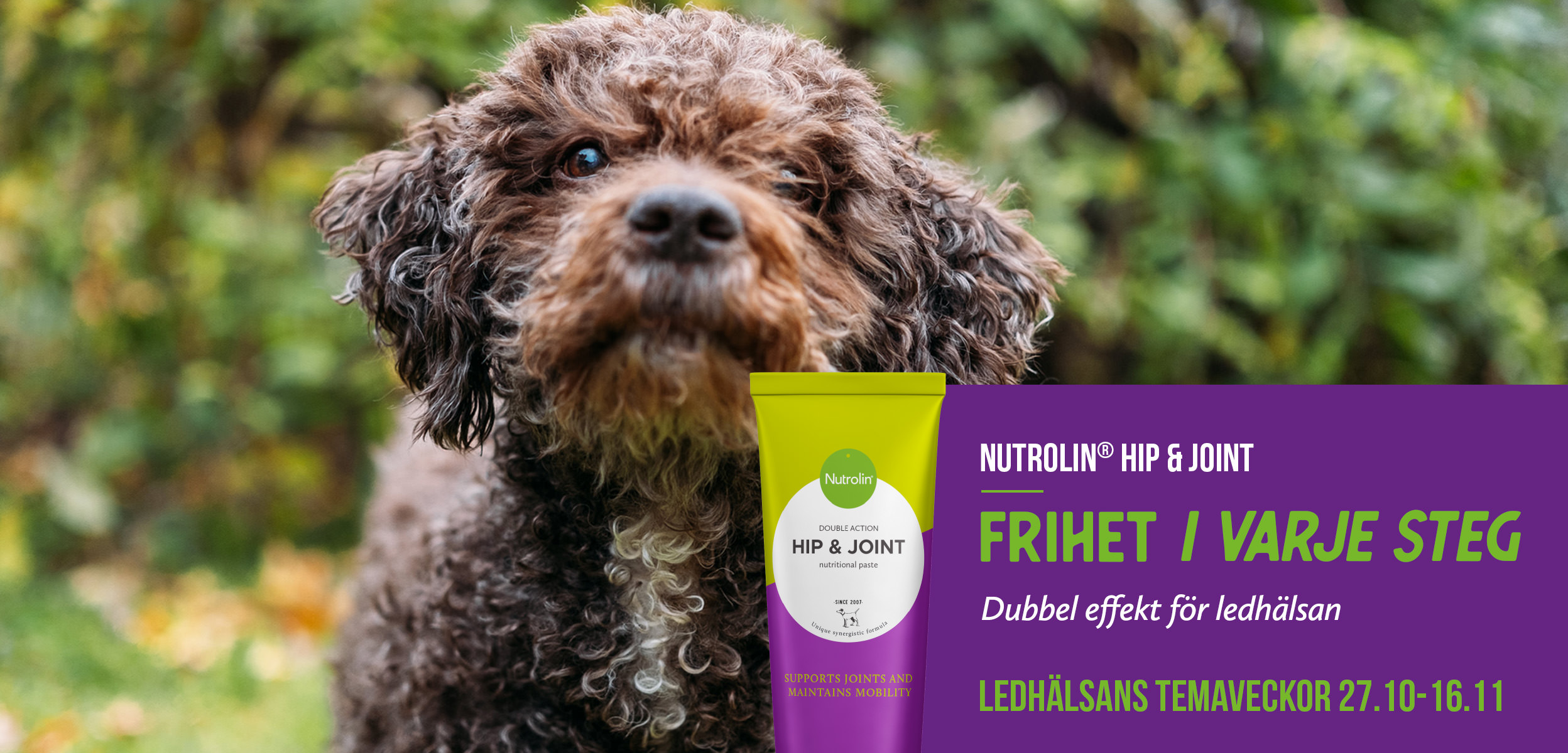 Nutrolin® ledhalsans temaveckor Nutrolin Hip Joint