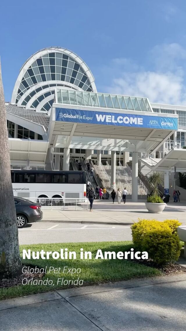 We are attending the pet industry professionals’ event, Global Pet Expo in Orlando, Florida☀️We are introducing to America innovative Nutrolin oleogels and patented Nutrolin skin & coat oils ✨#nutrolinlife #nutrolin #globalpetexpo #globalpetexpo2024